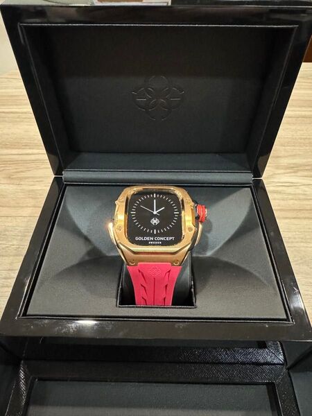 Golden Concept Apple Watch カスタムケース ローズゴールド RST49