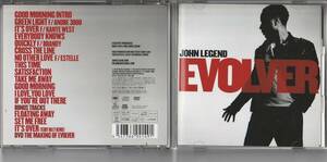  CD JOHN LEGEND ジョン・レジェンド Evolver + DVD 