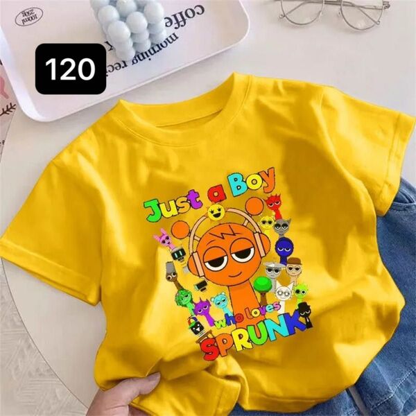スプランキーSPRUNKITシャツ新品120CM