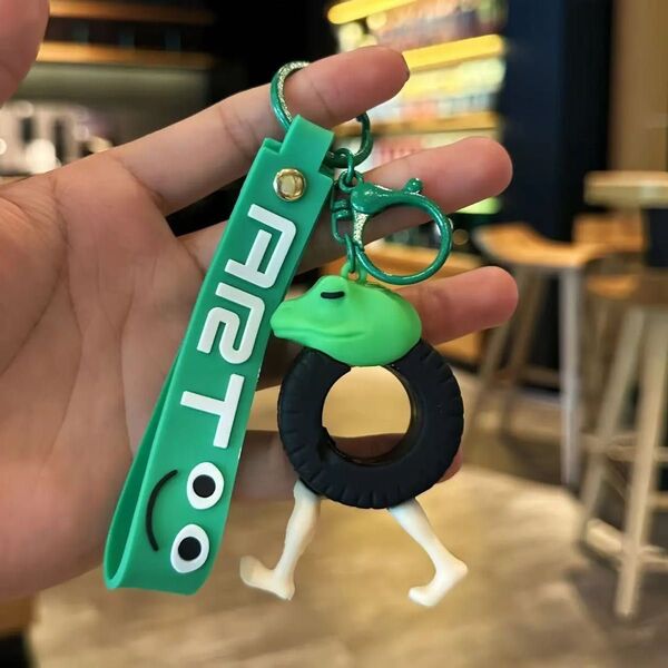 キャラクター付きキーホルダー トゥントゥントゥンサフール