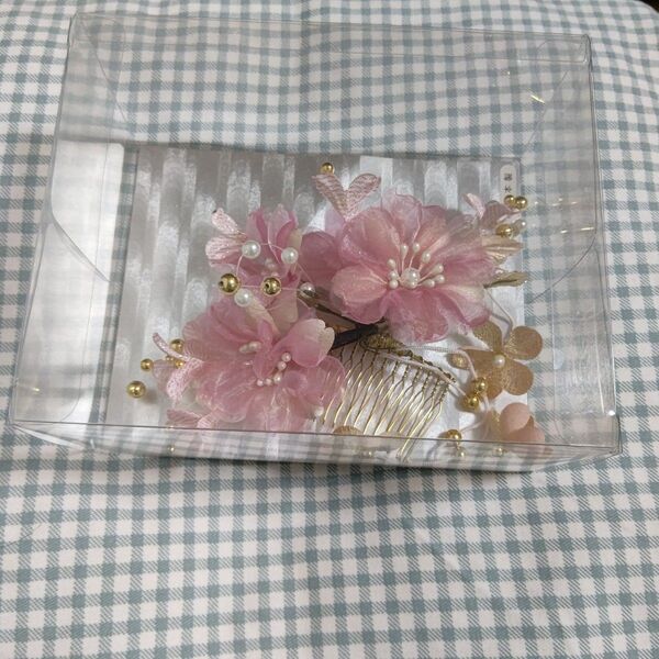 髪飾り 造花 結婚式 お祭り 成人式