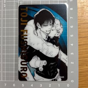 呪術廻戦展 限定 箔押し クリアカード 伏黒甚爾 懐玉・玉折 グッズ