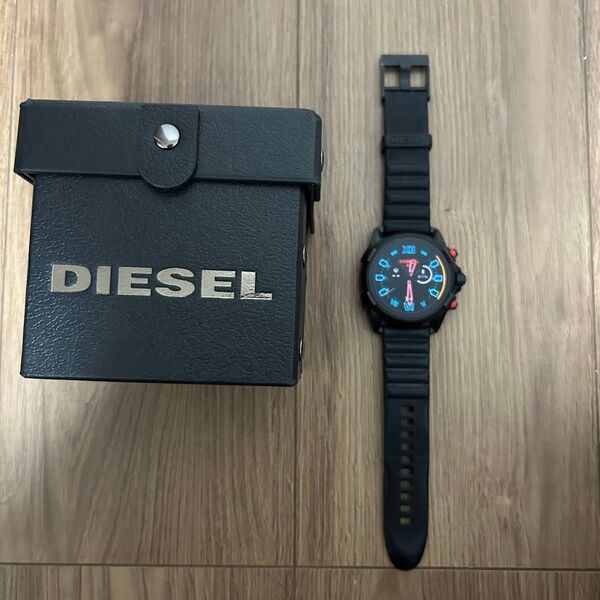 DIESEL DW601 スマートウォッチブラック ジャンク品
