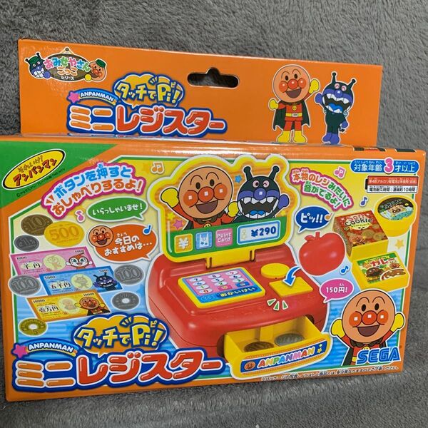 アンパンマンミニレジスタ新品未使用未開封アンパンマン タッチでPi!アンパンマンミニレジスター