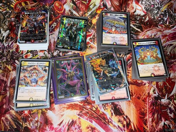 これから始める方におすすめ!! デュエルマスターズ デッキまとめ売り!! 7つセット