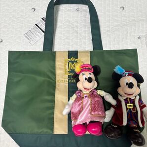 ディズニーシー 宿泊者限定ホテルミラコスタ トートバッグとぬいぐるみバッジセット