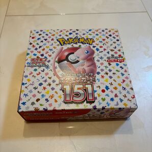 ポケモンカード 151 BOX シュリンクなし 新品未開封 強化拡張パック 1BOX
