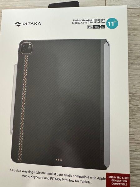 PITAKA MagEZ Case 2 iPad Pro 11インチ ケース