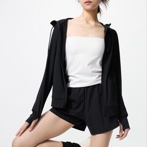【新品未使用】UNIQLO エアリズムコットンブラチューブトップ