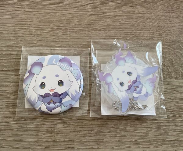 にじさんじぷち ルンルン 缶バッジ アクリルスタンドキーホルダー