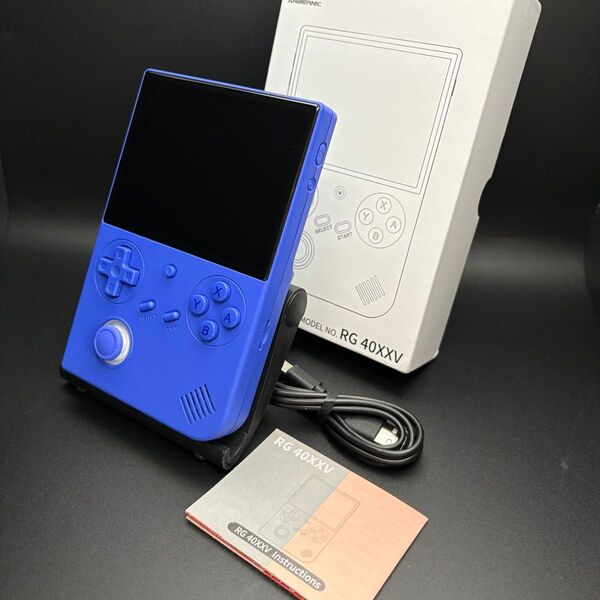 週末セール★新品 Anbernic RG40XXV インディゴブルー 32GB