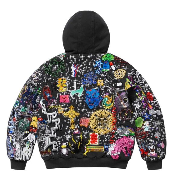 Supreme AOI Work Jacket シュプリーム AOI エンブロイダリーフーデッドワーク ジャケット ブラッグ M