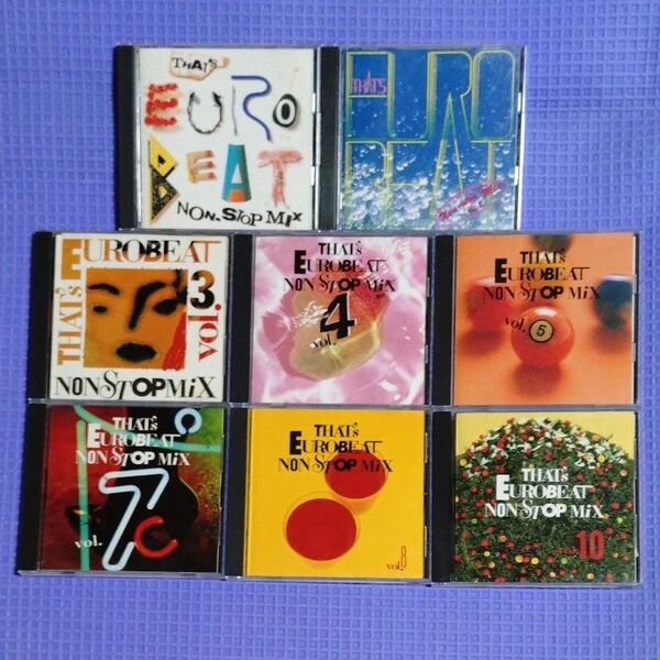 ザッツユーロビート ノンストップミックス CDまとめ THAT'S EUROBEAT