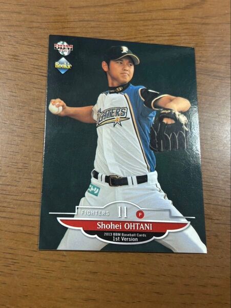 BBM 大谷翔平 ルーキーカード 1stバージョン 2013 Ohtani Shohei 1st ルーキー ドジャース RC 美品
