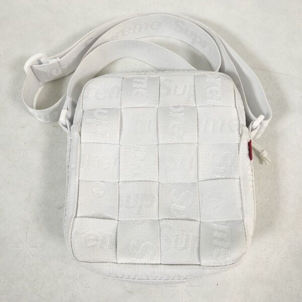 Supreme Woven Shoulder Bag White シュプリーム ショルダーバッグ