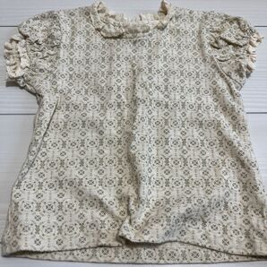 トップス 女の子 90 バースディ 花柄