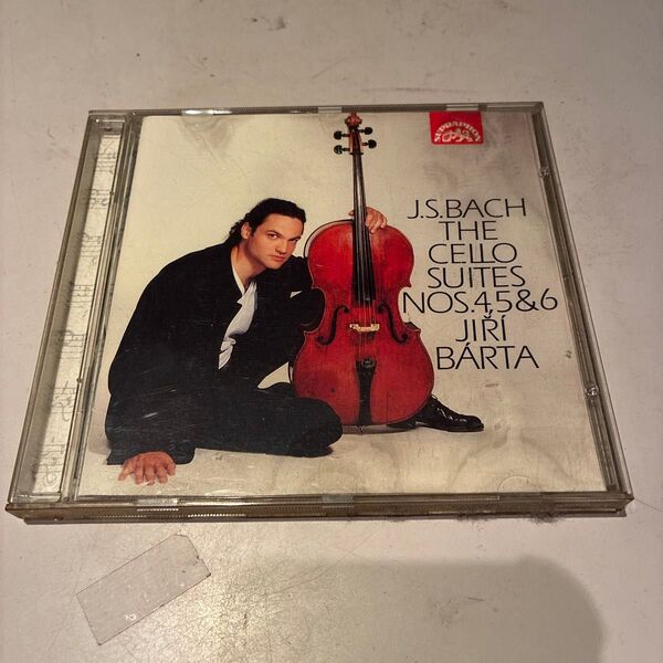 【輸入盤CD】J.S.BACH THE CELLO SUITES NOS.4,5&6 JIRI BARTA
