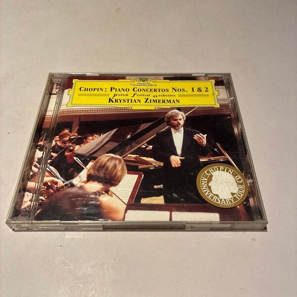 【輸入盤CD】KRYSTIAN ZIMERMAN ショパン ピアノ協奏曲第1番&2番