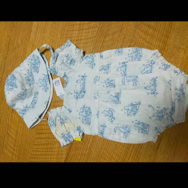 baby gap ワンピース 帽子セット