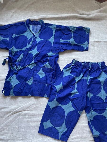 ハンドメイド 甚平 セットアップ 和風 sousou風
