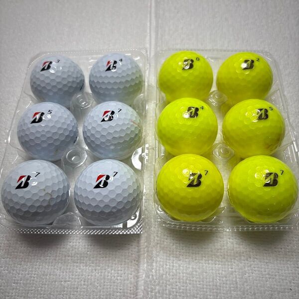 【美品】ブリヂストン TOUR BXS ロストボール12球