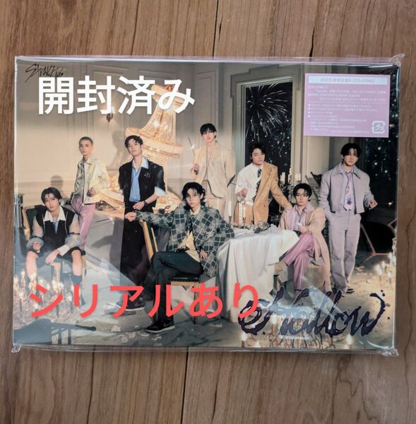 【開封済】Stray Kids 初回生産限定盤B Hollow ランダム系封入なし シリアルあり