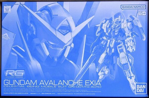 【新品未開封】RG 1/144 ガンダムアヴァランチエクシアダッシュ 機動戦士ガンダムOOV戦記