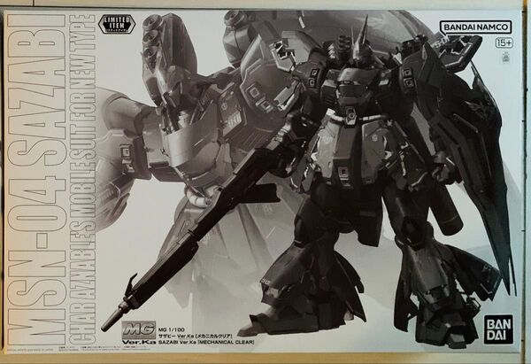 【新品未開封】 MG 1/100 サザビー Ver.Ka メカニカルクリア 機動戦士ガンダム 逆襲のシャア