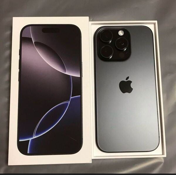 iPhone 16 Pro 256Gb ブラック SIMフリー