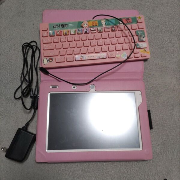 最終値下げ チャレンジタッチ タブレット キーボード ACアダプター タッチペンあり