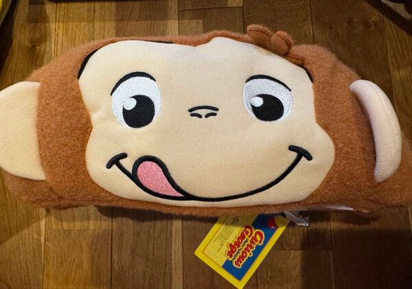 新品未使用品 おさるのジョージ プラチナムザッカフェイスティッシュボックスカバー タグ付き