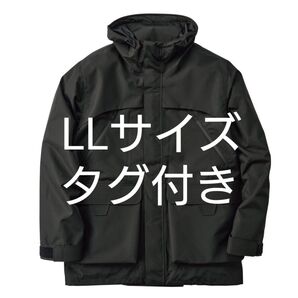 ワークマン イナレムプレミアムバッグインレインジャケット ブラック NRP005