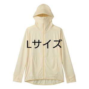 ワークマン レディース クールUVサンシェードパーカー オフホワイト L