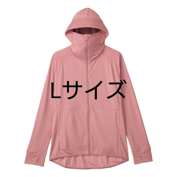ワークマン レディース クールUVサンシェードパーカー ピンク L