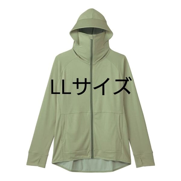 ワークマン レディース クールUVサンシェードパーカー LL セージ