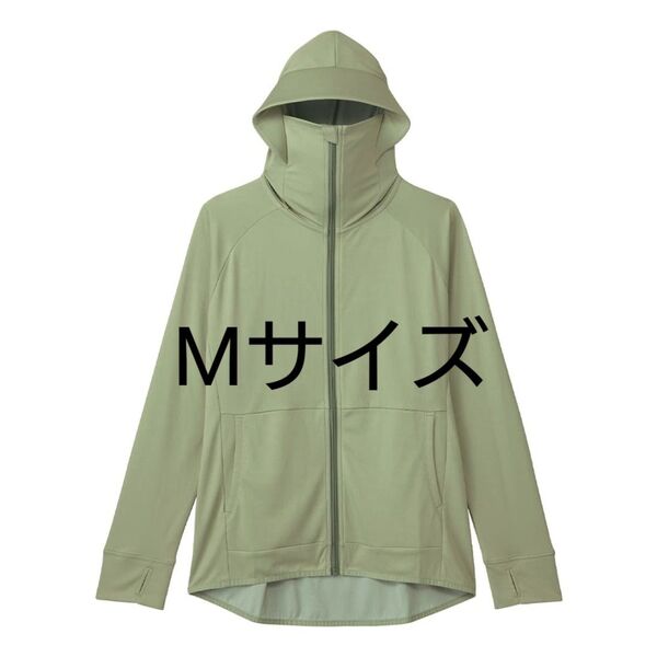 ワークマン レディース クールUVサンシェードパーカー M セージ