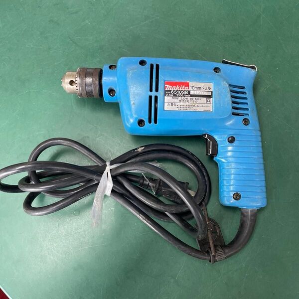 ②程度良好♪makita / マキタ 10㎜電気ドリル 6510SB 送料込!!