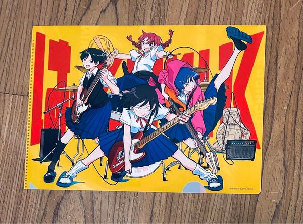ふつうの軽音部 クリアファイル A4 ポップアップ すしお 放課後さいこー!