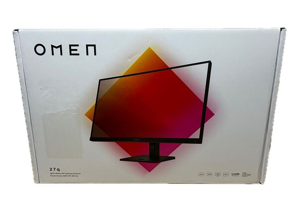 HP OMEN27q 27インチ WQHD 165hz ゲーミングモニター