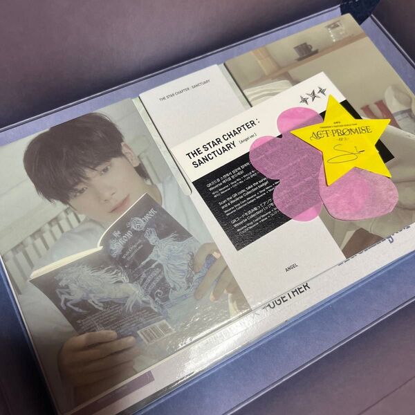 TXT sanctuary angel テヒョン トレカ CD アルバム PROMMISE 星 スビン