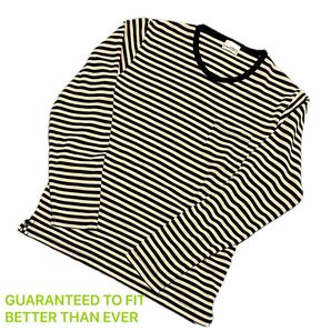 GUARANTEED TO FIT BETTER THAN EVER カットソー ボーダー トップス ロンT サイズ1