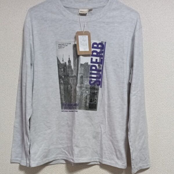 新品タグ付きしまむら長袖ロンT 長袖Tシャツ160