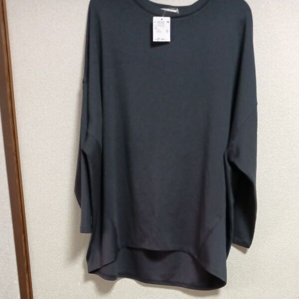 新品タグ付きアメリカンホリックポンチコクーンプルオーバー カットソー L Tシャツ 長袖