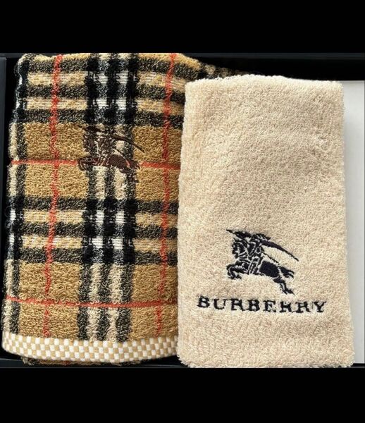 BURBERRY フェイスタオル ウォッシュタオルセット