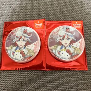 缶バッジ セット ハルリット なかよくフェスティバル フラガリア キャラバッジコレクション キャラバッジ バッジ なかフェス 赤