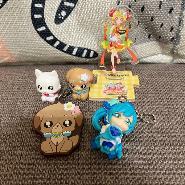 プリキュア デリシャスパーティプリキュア グッズセット マスコット アクスタ ラバーマスコット アクリルスタンド びっくらたまご
