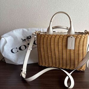 coach正規店購入カゴバッグ