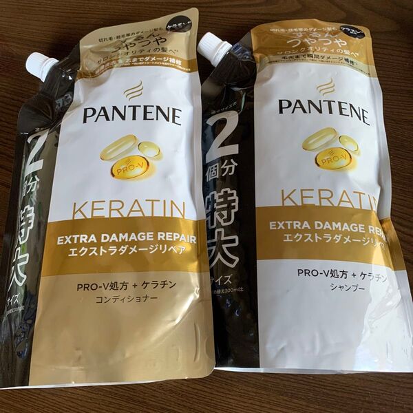 パンテーン エクストラダメージリペア シャンプー600 ml コンディショナー600g