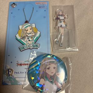 一番くじ 学園アイドルマスター Part2 篠澤広 セット アクリルスタンド F賞 ラバーチャーム G賞 缶バッジ 3種