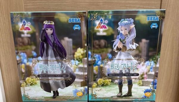 中身のみ 2種セット 『葬送のフリーレン』 Luminasta フリーレン フェルン ~花畑~ フィギュア